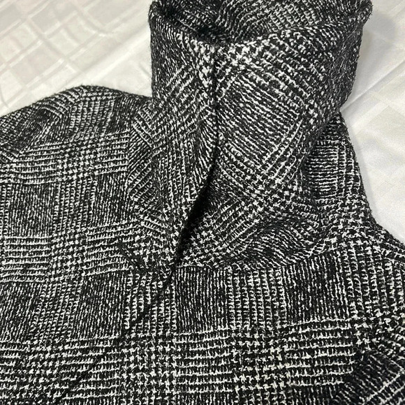 blazer,jacket,preppy clueless,crop wool blend  tweed,academia,herringbone, NWT - Picture 9 of 17